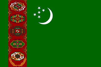 투르크메니스탄 국기
